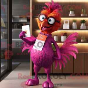 Magenta Roosters...