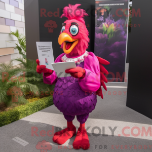 Magenta Roosters...