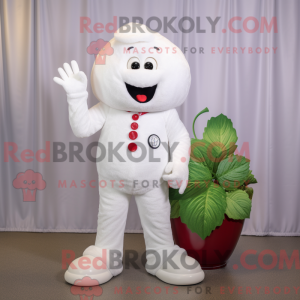 White Raspberry mascot...