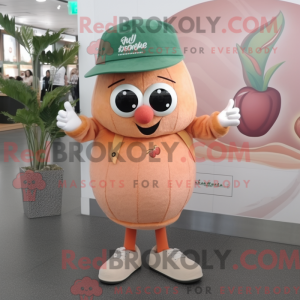 Postava maskota Peach Kiwi...