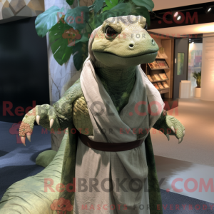 Máscara de dragão de Komodo...