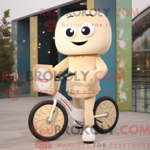 Creme Unicyclist maskot...