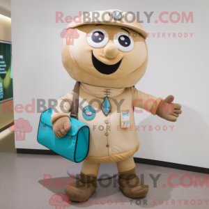 Tan Doctor Maskottchen...