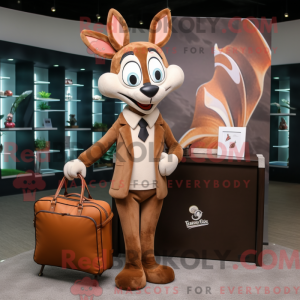 Brown Gazelle mascot...