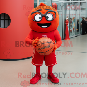 Máscara de bola de basquete...