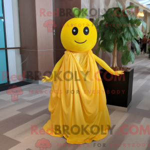 Yellow Raspberry mascot...