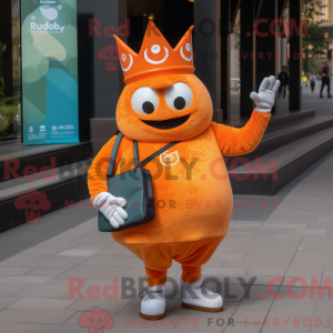 Postava maskota Orange...