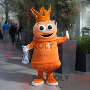 Postava maskota Orange...