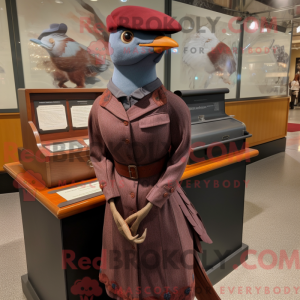 Maroon Passenger Pigeon...