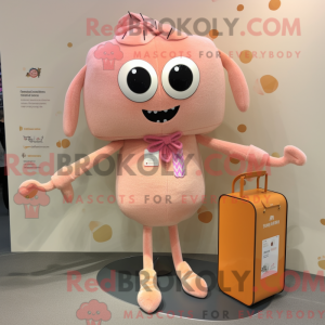 Peach Spider mascot costume...