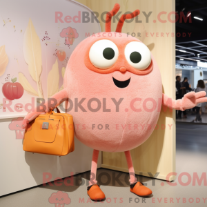 Peach Spider maskot kostume...