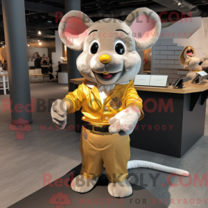 Gold Mouse maskot...