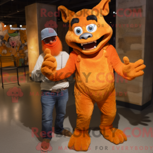 Orangefarbenes...