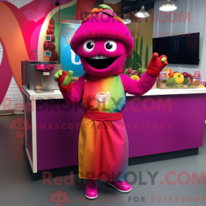Magenta Fajitas mascot...