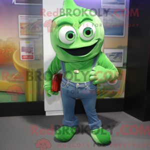 Maskottchenkostüm Grüner...