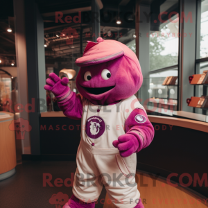Disfraz de mascota Magenta...