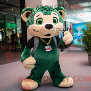 Forest Green Jaguar mascot...