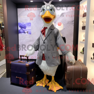 Grande máscara de pato...
