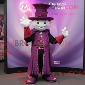 Magenta Magician mascot...