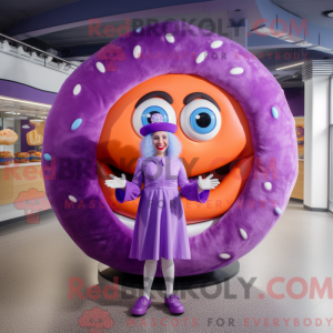 Postava maskota Purple...
