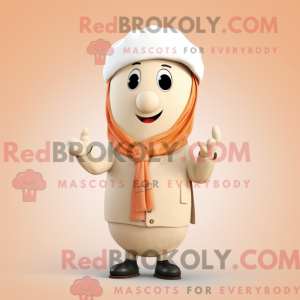 Cream Apricot mascot...