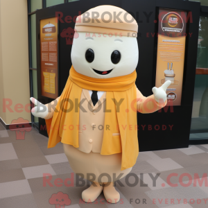 Cream Apricot mascot...