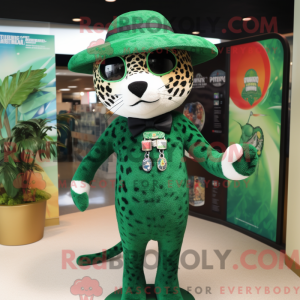 Forest Green Jaguar mascot...