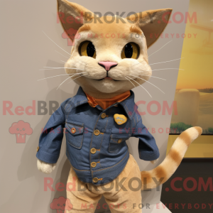 Figura de máscara de gato...
