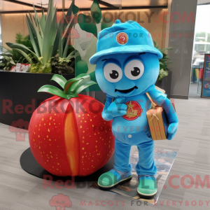 Turquoise Tomato mascot...