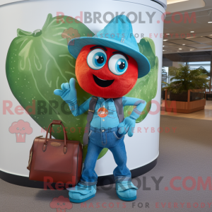 Turquoise Tomato mascot...