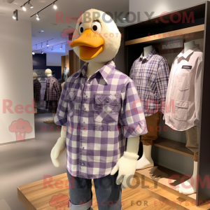 Lavender Geese mascot...