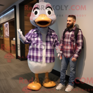 Lavender Geese mascot...