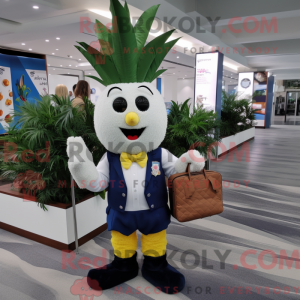 Navy Pineapple maskot...