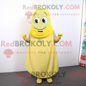 Lemon Yellow Falafel mascot...