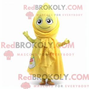 Lemon Yellow Falafel mascot...