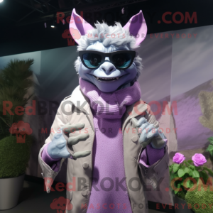 Lavendel Gargoyle maskot...