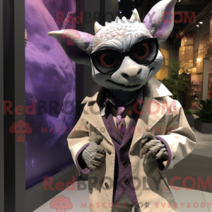 Lavender Gargoyle mascot...
