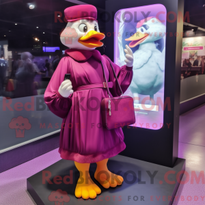 Máscara Magenta de Pato...