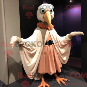 Peach Vulture mascot...