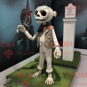 White Graveyard maskot...