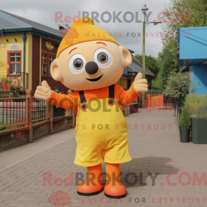 Yellow Orange mascot...