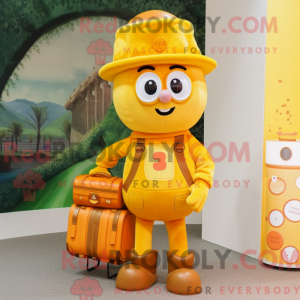 Yellow Orange mascot...