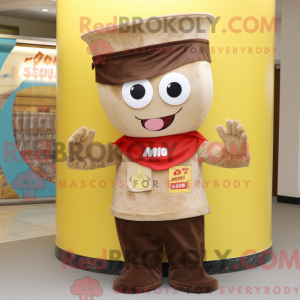 Brown Miso Soup mascot...