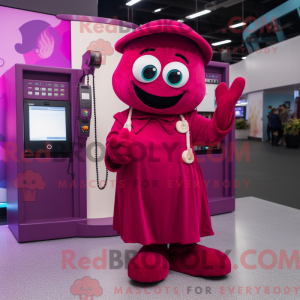 Magenta Phone maskot...