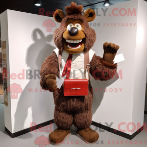 Maskottchenkostüm Brauner...