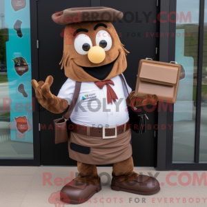 Brown Goulash mascot...