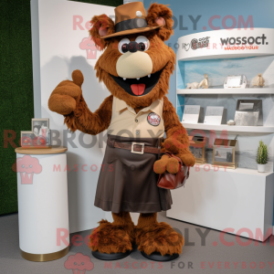 Brown Goulash mascot...