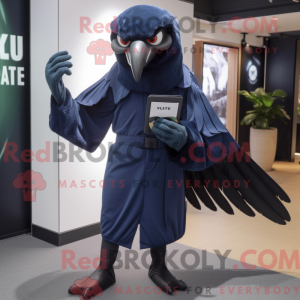 Navy Vulture Maskottchen...