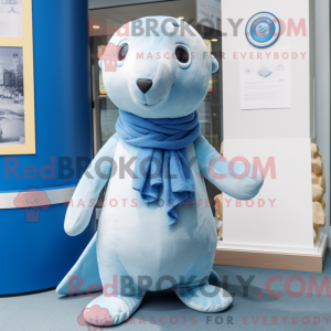 Figura de máscara Sky Blue...