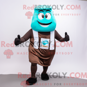Turquoise Chocolates mascot...